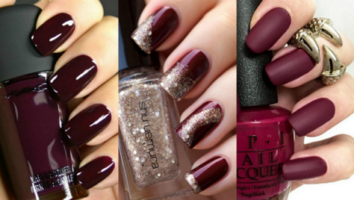28 Classy Burgundy Nails Designs That You Should Try | StylesWardrobe.com